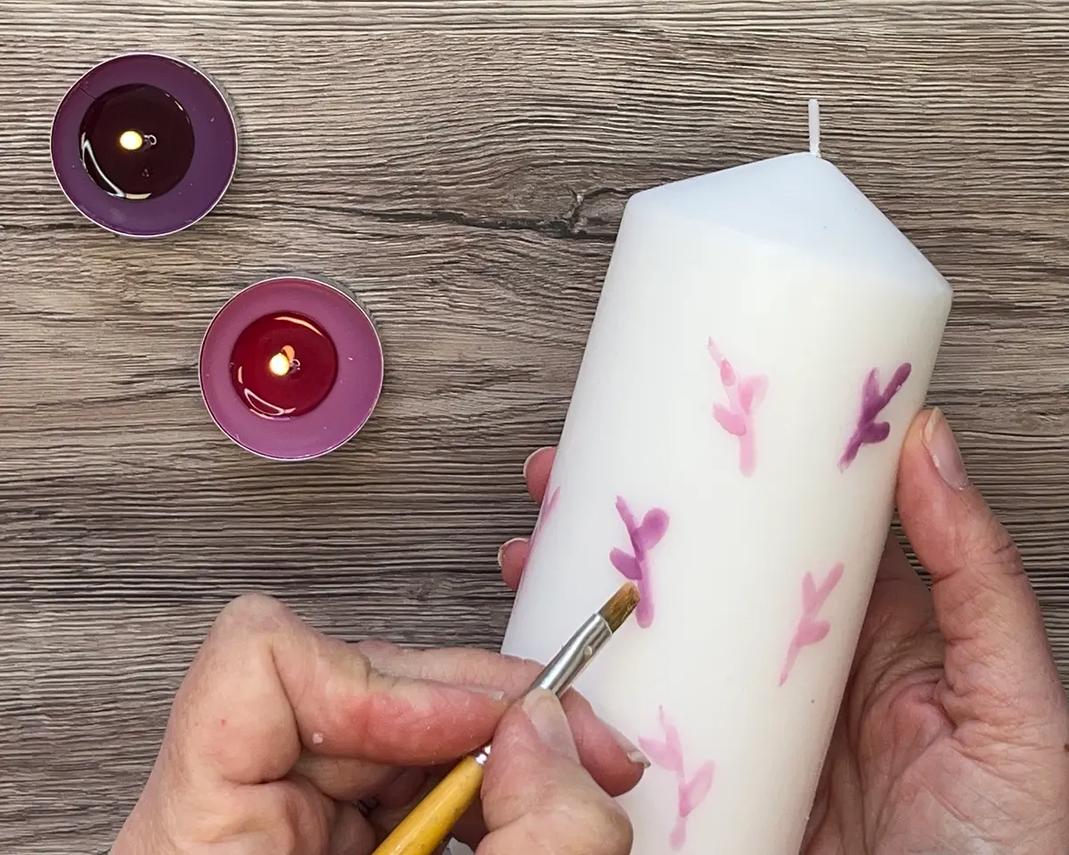 Moroccan Candle Painting Workshop